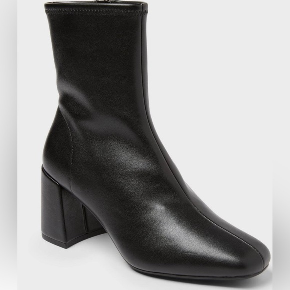 a new day Shoes - Elegant Black Ankle Boots Sz 8.5